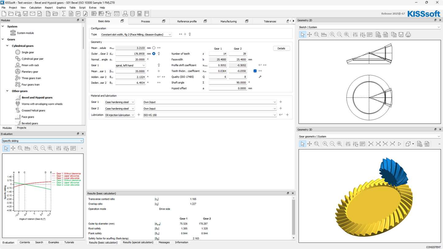 Bevel gears