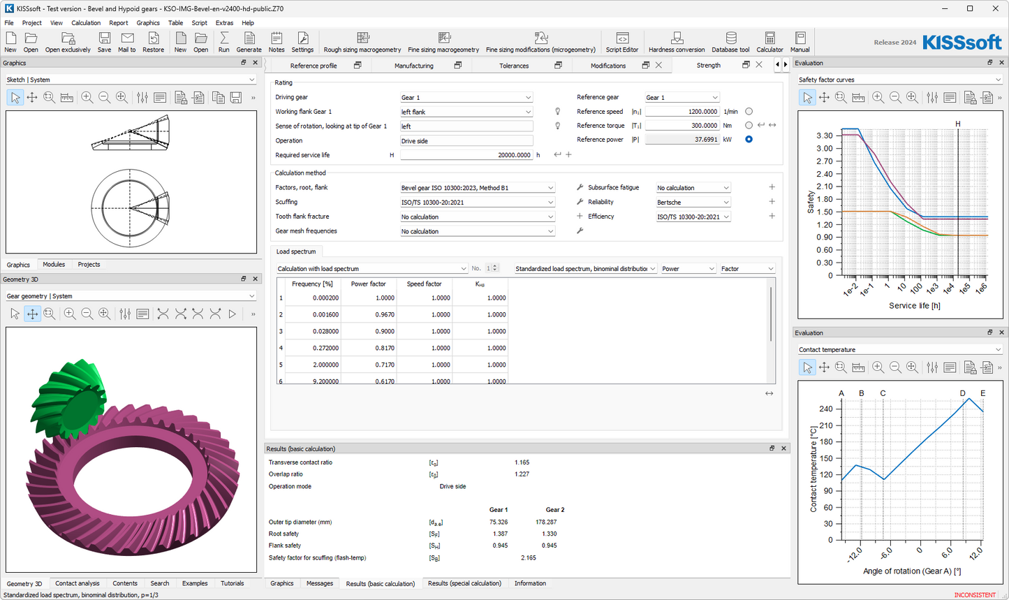 Bevel gears