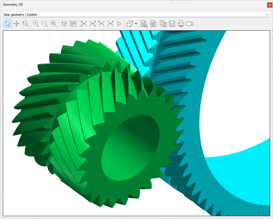 Cylindrical gears