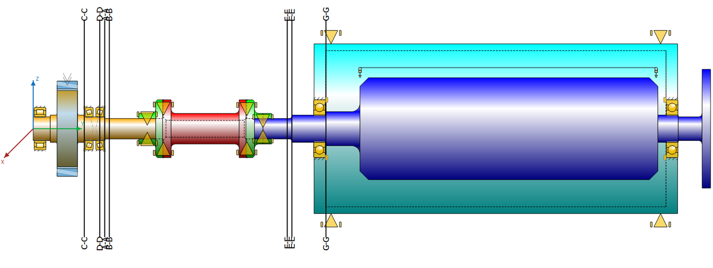 Shafts and bearings